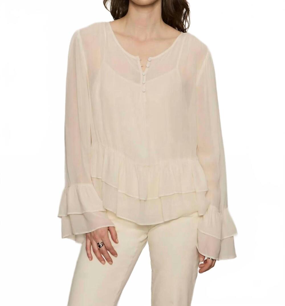NEW SANCTUARY there she goes blouse in ivory